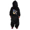 Snuggs Kids Blanket Onesie Black هلال رمضان
